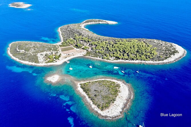 Blue cave, Mamma Mia and Hvar, 5 islands speedboat tour - Srebrena, the Mamma Mia photo stop