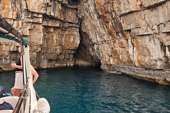 Blue cave Mamula Tunnels Speed Boat Tour From Herceg Novi - Forty minutes across the Bay of Kotor