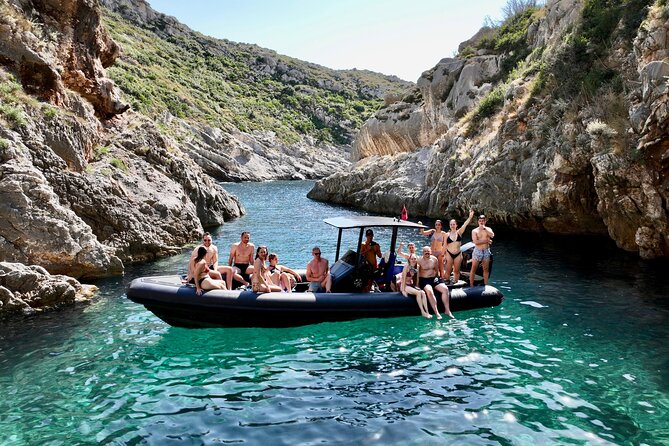 Blue Gem Cave and Grama Bay Speedboat Tour from Vlore - Haxhi Ali Cave, the dramatic opening stop