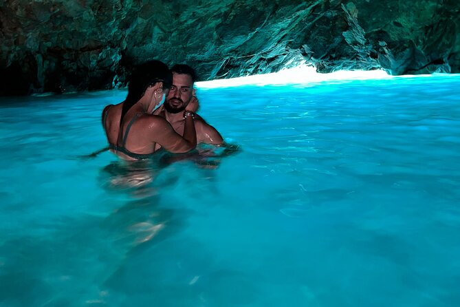 Blue Gem Cave and Grama Bay Speedboat Tour from Vlore - Two hours at Grama Bay