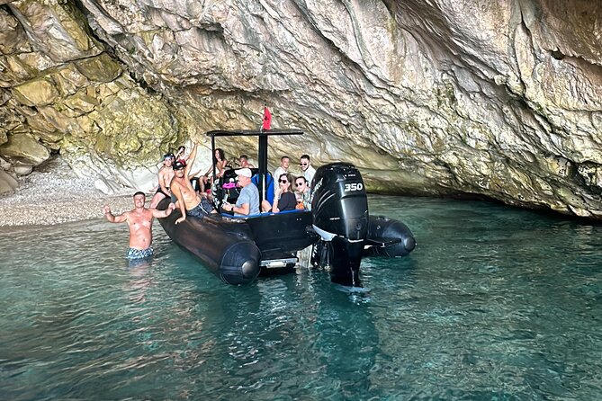 Blue Gem Cave and Grama Bay Speedboat Tour from Vlore - What the $123.54 price really covers