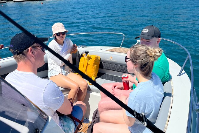 Blue & Green Cave,Sunj beach Small Group Tour with Speedboat - The tour at a glance