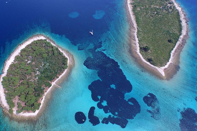 Blue Lagoon and Trogir Half-Day Speedboat Tour from Split - Blue Lagoon: Two Hours of Swimming Near Krknjaši
