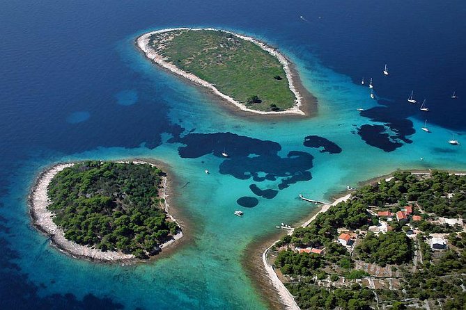 Blue Lagoon and Trogir town half day - private speed boat tour from Split - Krknjasi Bay and the Blue Lagoon