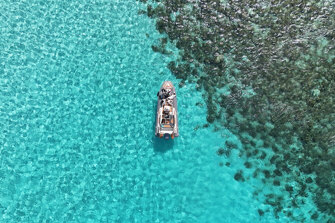 Blue Lagoon, Comino and Caves Tour with Private Rib Boat - Crystal Lagoon offers the first proper swim
