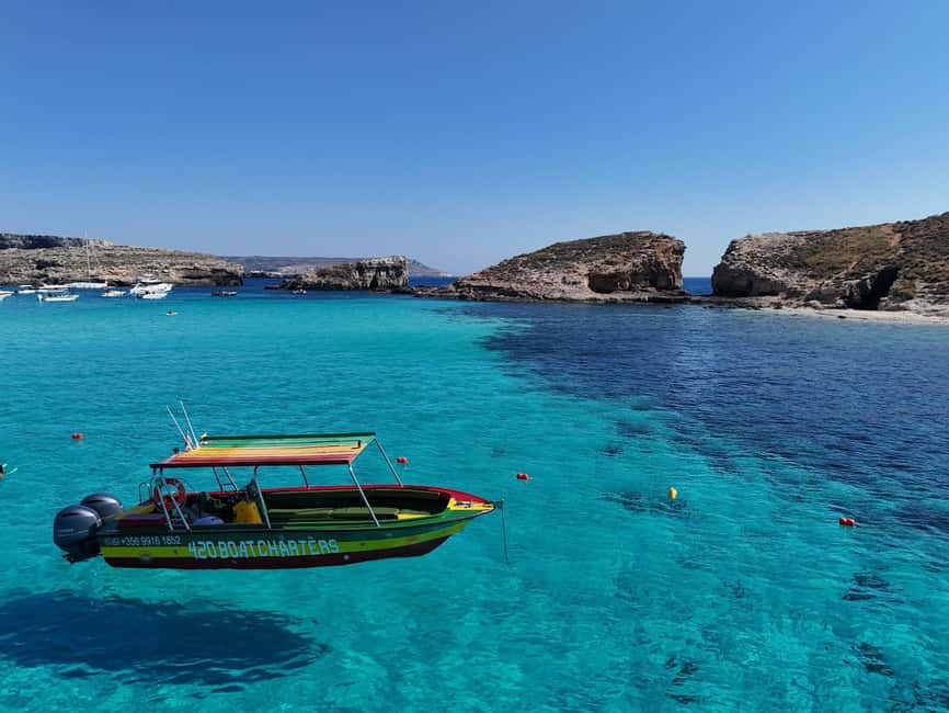 Blue Lagoon: Comino & Crystal Lagoon Private Speedboat Malta - Why a private boat makes sense around Comino