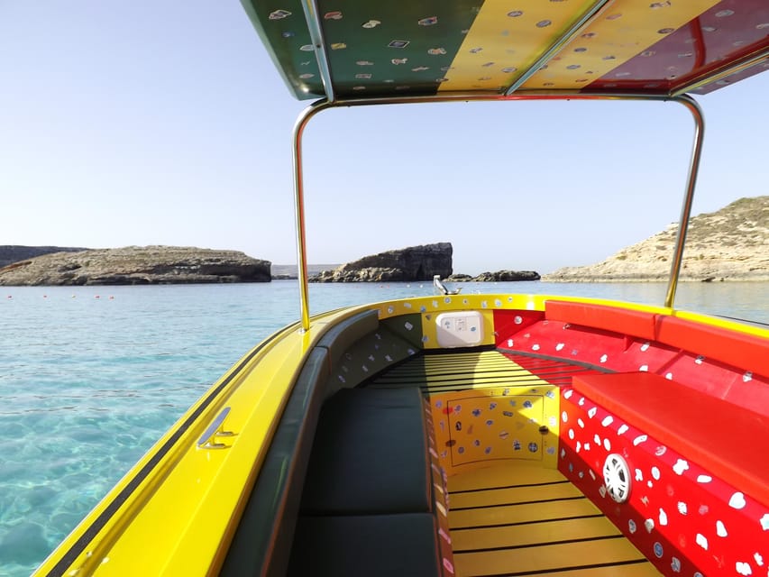 Blue Lagoon: Malta, Crystal Lagoon, Caves, Private Speedboat - Crystal Lagoon: the second swim stop