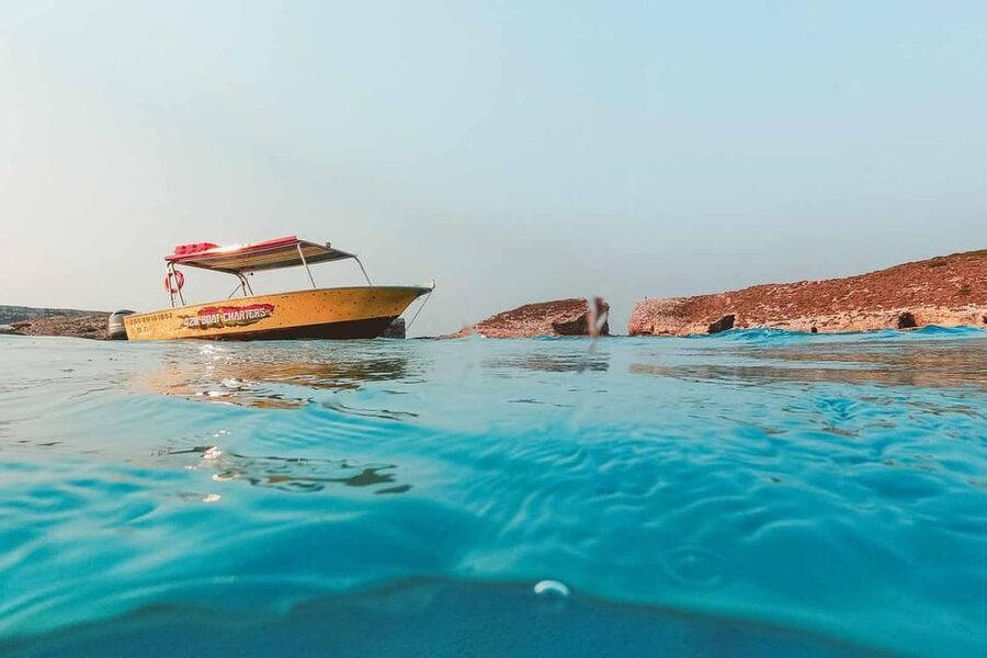 Blue Lagoon: Malta, Crystal Lagoon, Caves, Private Speedboat - Starting at Cirkewwa and meeting the skipper