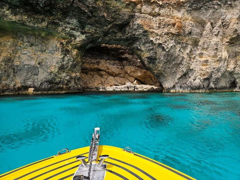 Blue Lagoon:Malta Crystal Lagoon, Comino,Private Speedboat - Key points to know before booking