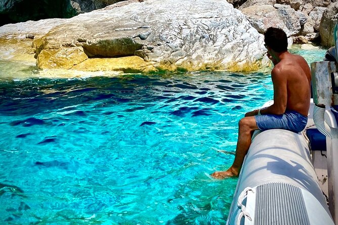Blue Lagoon RIB Boat Tour Paros - Panagia Faneromeni for a slower swim
