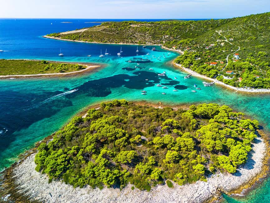 Blue Lagoon & Šolta Small-Group Boat Tour from Split - One hour in the turquoise Blue Lagoon