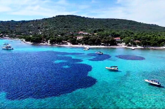 Blue Lagoon & three islands: 5 hours half day relax tour - Drvenik offers a quieter swim at Solionska Beach