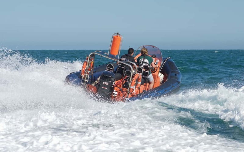 Brighton: Powerboat Ride - Passing Through the Marina