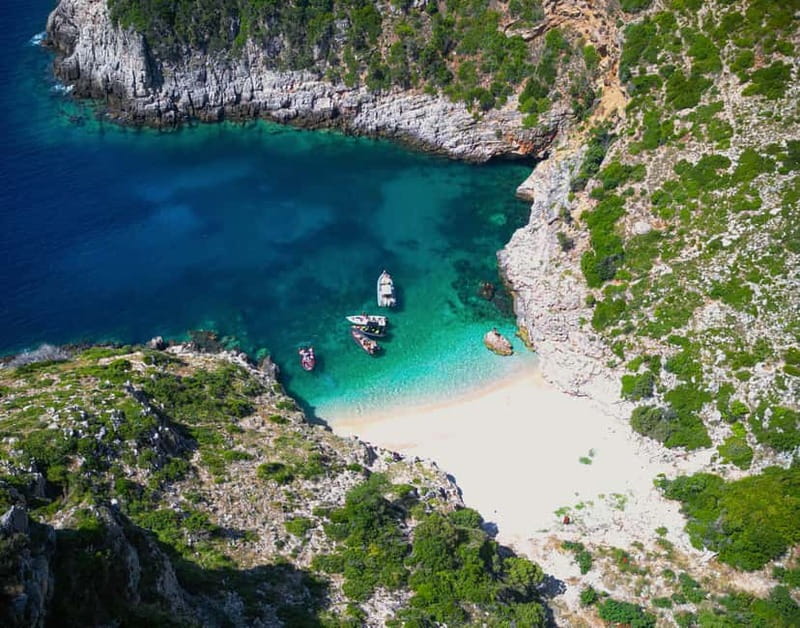 Bristan Bay Speedboat Tour Vlore - Haxhi Ali Cave: Your First Swimming Stop