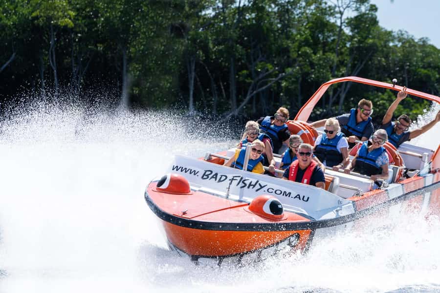 Cairns: 35-Minute Jet Boating Ride - From Berth A1 to Trinity Inlet