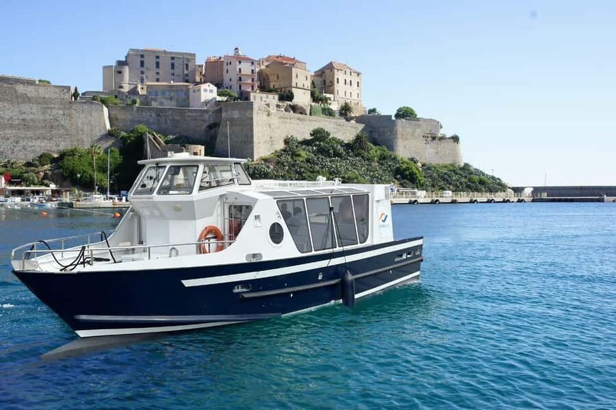 Calvi: Guided speedboat tour to Scandola - Entering Scandola by boat