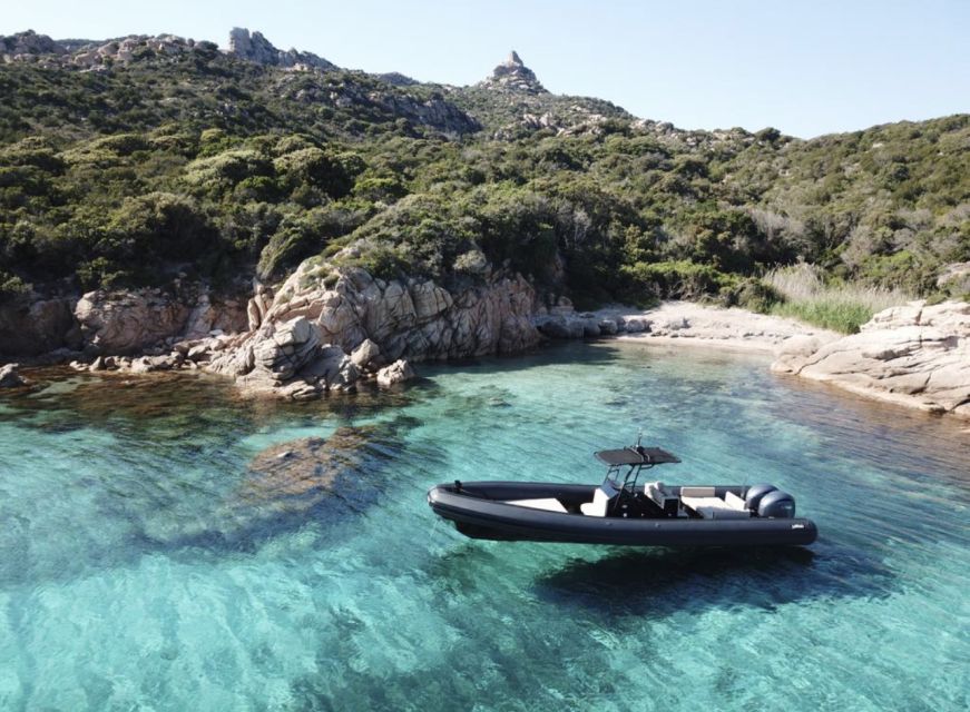 Calvi: Private Speedboat Tour to Wild Beaches with Aperitif - Anchoring at Alga Beach for a 30-minute swim