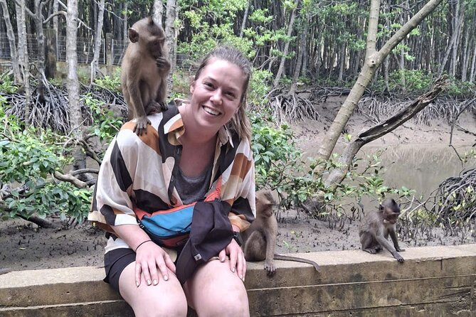Can Gio Mangrove Adventure: Speedboat with Monkey Island - Monkey Island and its mischievous residents