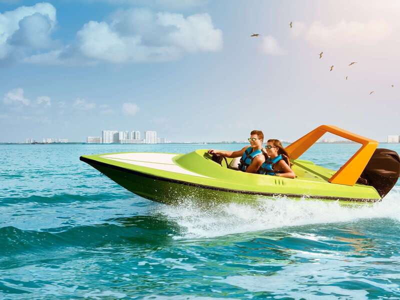 Cancun: 2–Hour Speedboat Experience - Taking the wheel through Nichupte Lagoon
