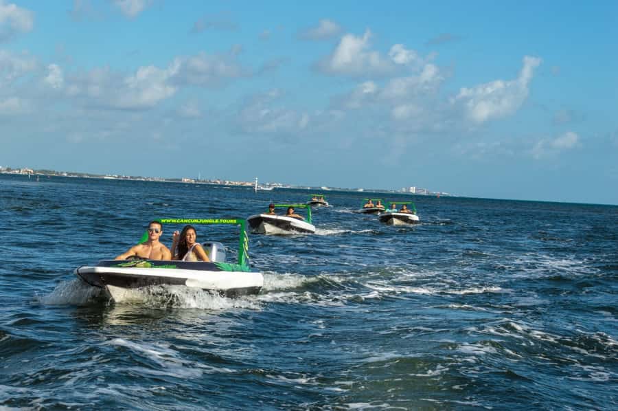 Cancun: Jungle Speedboat and Snorkeling Tour Adventure - Snorkeling at the Mayan Reef