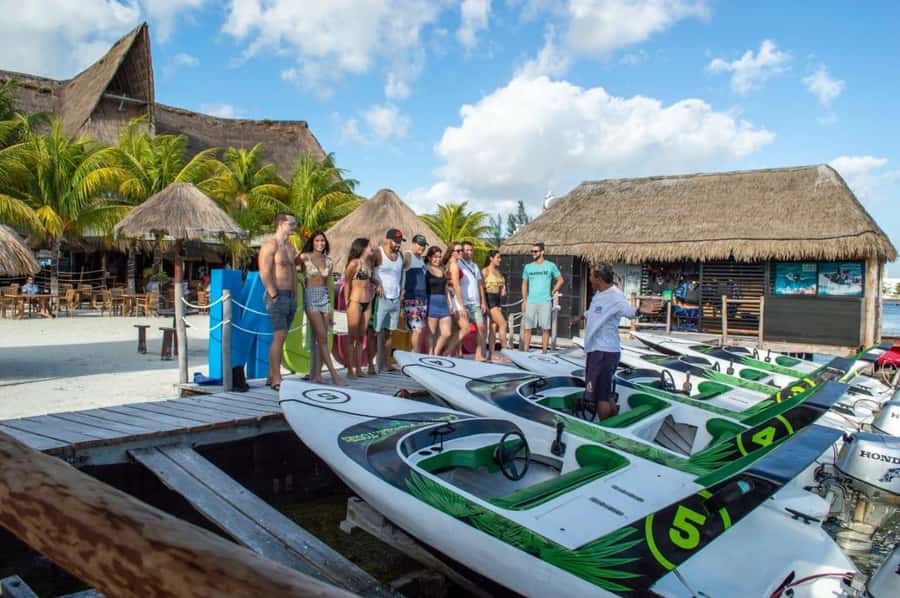Cancún: Jungle Tour and Speed Boat Tour Adventure - Quick facts about the lagoon adventure
