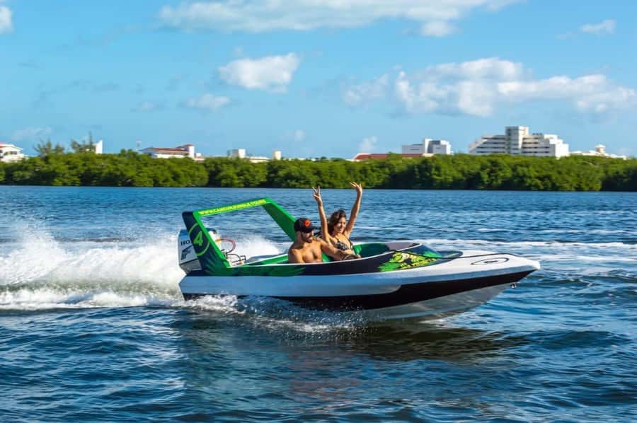 Cancún: Jungle Tour and Speed Boat Tour Adventure - Starting at Marina Chac Chi near Cancún Bay Resort