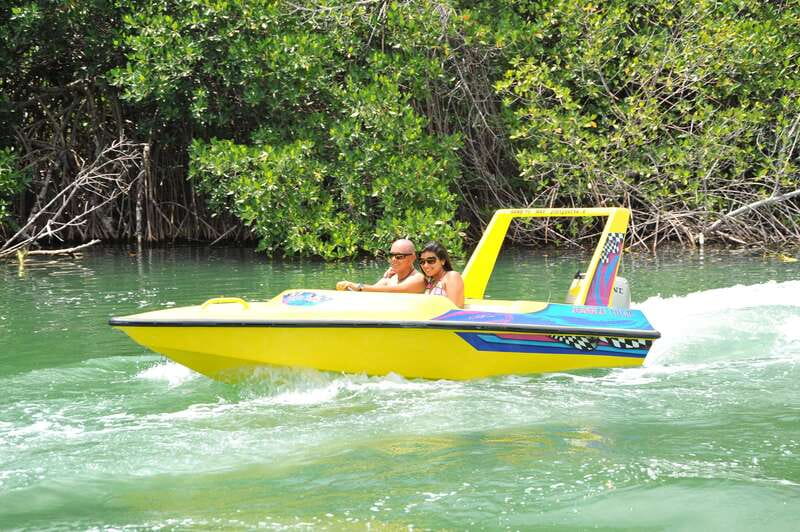 Cancun: Speedboat Mangrove Jungle & Snorkel Tour - Starting at Aquaworld Cancun Marina