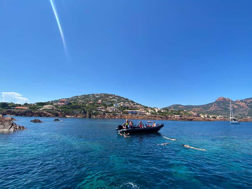Cannes: Scenic Coves RIB Boat Tour - Starting at Port du Béal