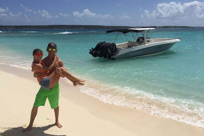 Captain Bob Speed Boat, Snorkeling, Beach Tour & Lunch St Maarten - Pinel Island: lunch, shallow water, and a proper break