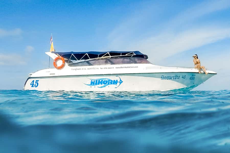 Chalong: Kahung Beach Day Trip by Speedboat & Lunch - 8:45 AM at Ao Chalong Pier