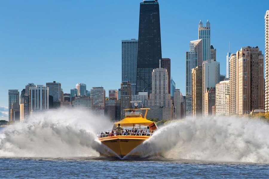 City Cruises Chicago: 75-min Speedboat Architecture Cruise - The Lake Michigan Speed Run