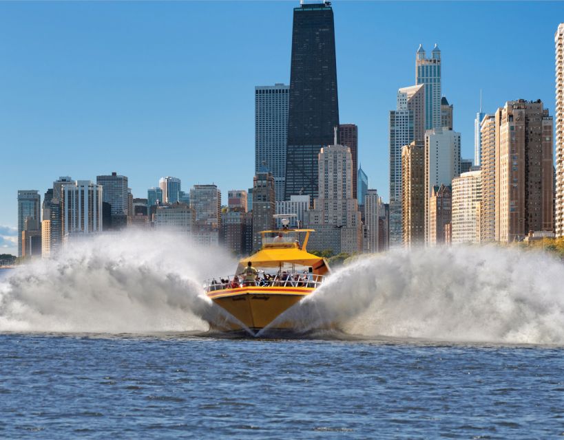 City Cruises Chicago: Seadog Lakefront Speedboat Ride - Leaving Navy Pier for a faster view of Chicago