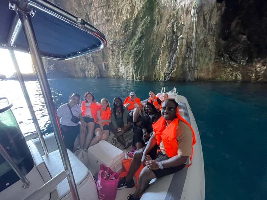 Clare: Sazan Island & Karaburun Speedboat Trip & Snorkeling - A five-hour Adriatic outing from Orikum Marina