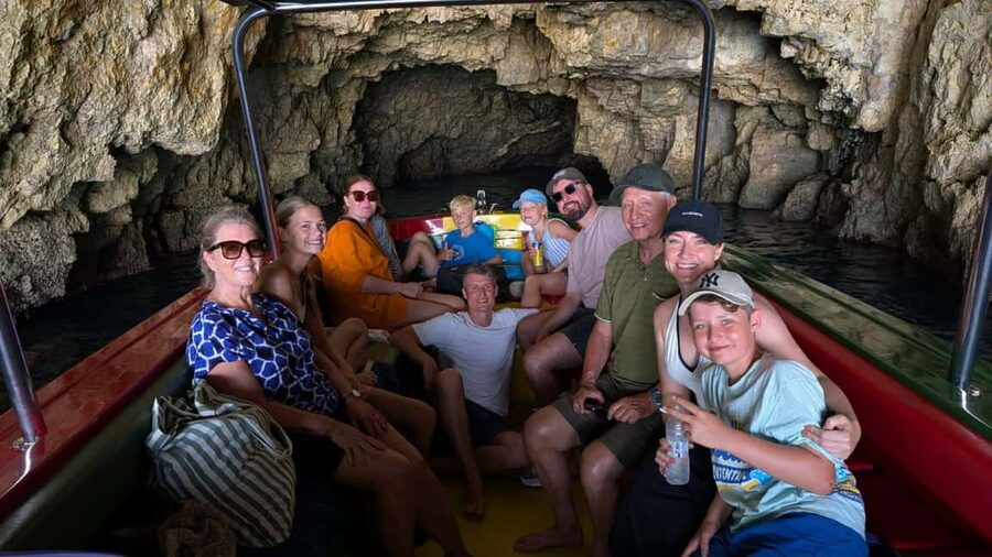 Comino:Crystal & Blue Lagoon,Caves, Private Speedboat Malta - The Blue Lagoon gives you the headline view
