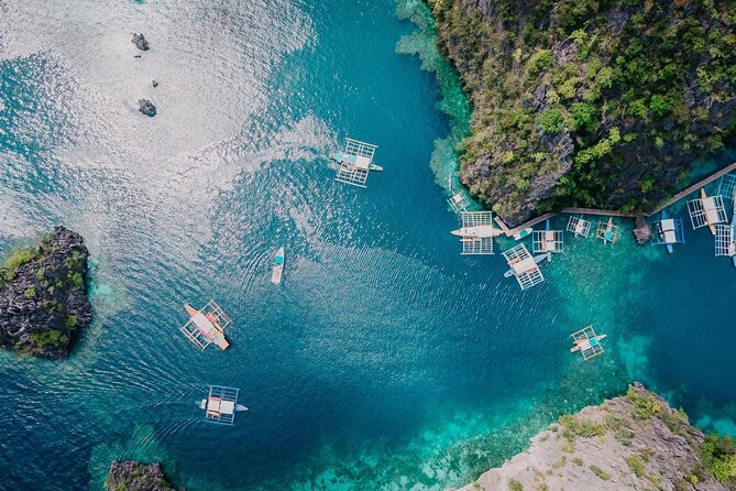 Coron Island Hopping Tour: via Private Speedboat - Reefs, coral gardens, and Skeleton Wreck