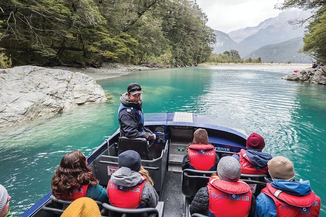 Dart River Jet Boat and Wilderness Experience - The Dart River by jet boat