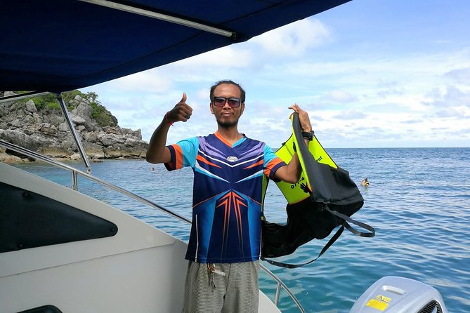 Day Trip to Koh Nangyuan & Koh Tao by Insea Speedboat from Koh Samui - Buddha Point and the first snorkeling stop