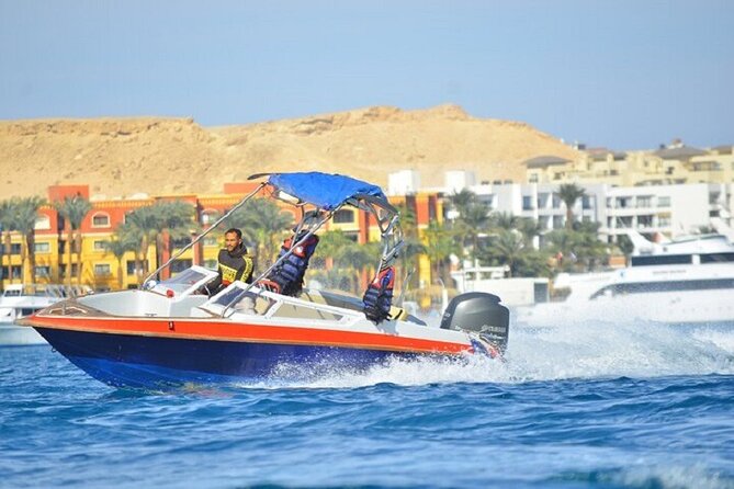 Dolphin Snorkel With private Speed Boat & Water Sports - Hurghada - What is supplied on the boat