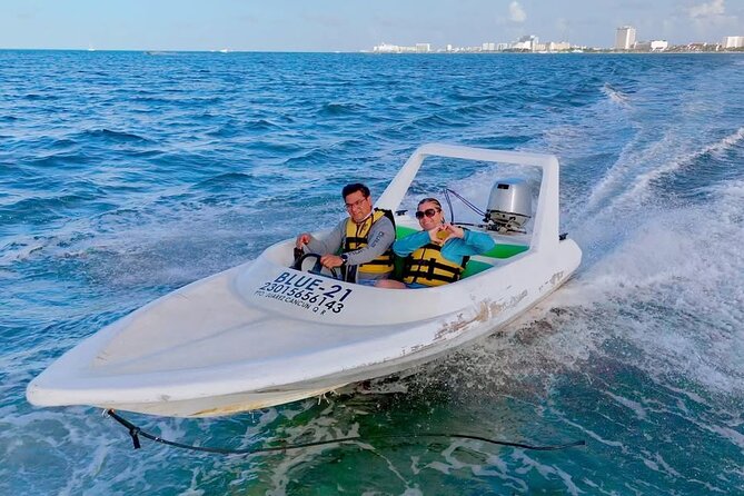 Drive an Speedboat at full speed at Cancun's Lagoon & Snorkeling - Setting off from Marina Chac Chik in Cancun’s Hotel Zone