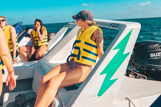 Drive an Speedboat + Mayan Ritual + Food Tasting and More! - Snorkeling at the reef