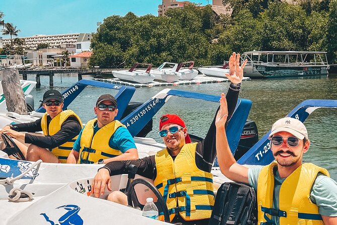 Drive an Speedboat + Mayan Ritual + Food Tasting and More! - A tasting, not a feast