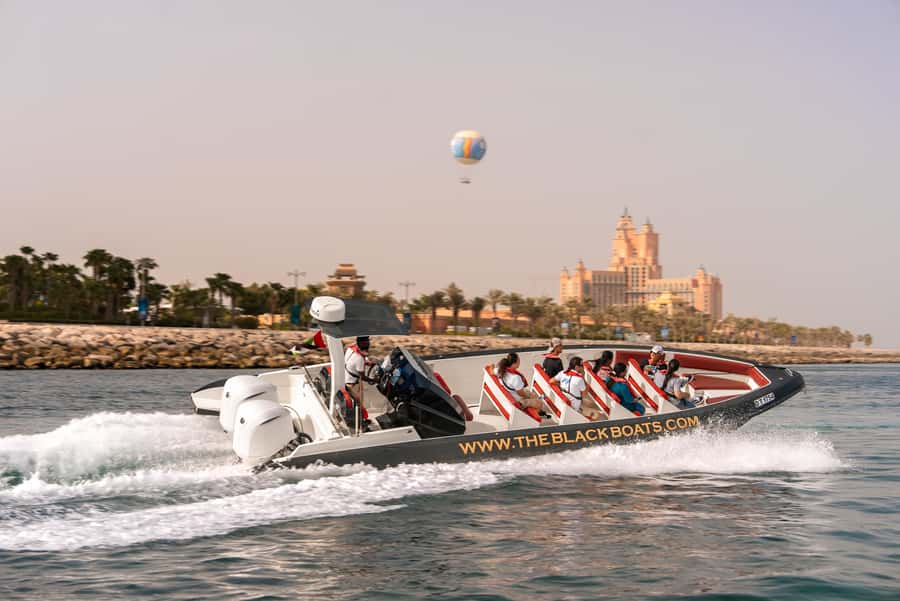 Dubai: 100-Min Speed Boat Tour, Atlantis & Burj Al Arab View - Palm Jumeirah, Atlantis, and Atlantis The Royal