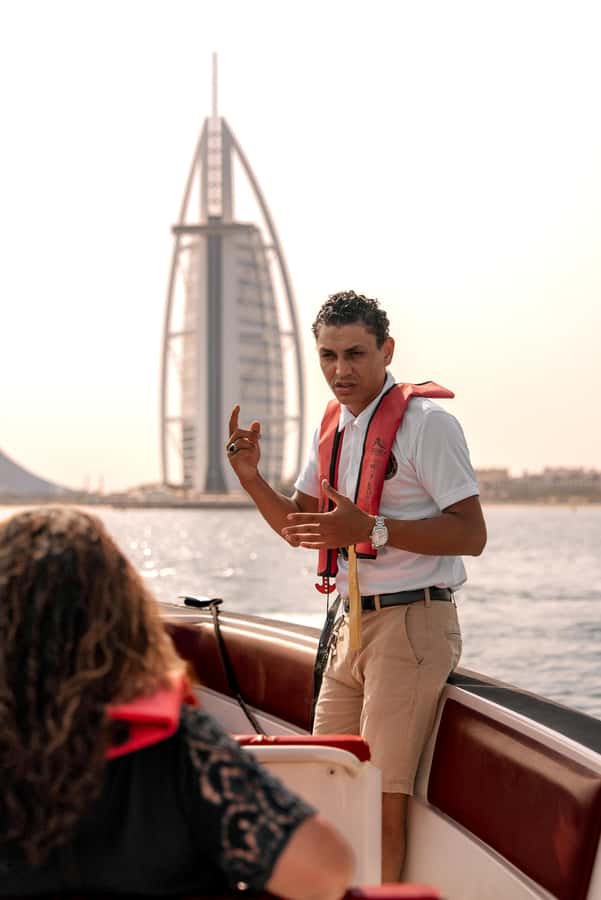Dubai: 100-Min Speed Boat Tour, Atlantis & Burj Al Arab View - How much value do you get for $45?