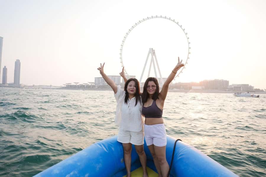 Dubai: Guided Speedboat Tour with City Sights & Ice Cream. - The ice cream finish and the overall mood