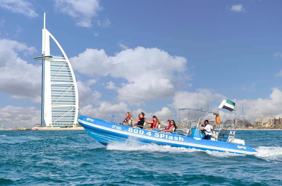 Dubai Marina : 1.5-Hour Atlantis Sightseeing Speedboat Tour - Why this Dubai boat trip works so well