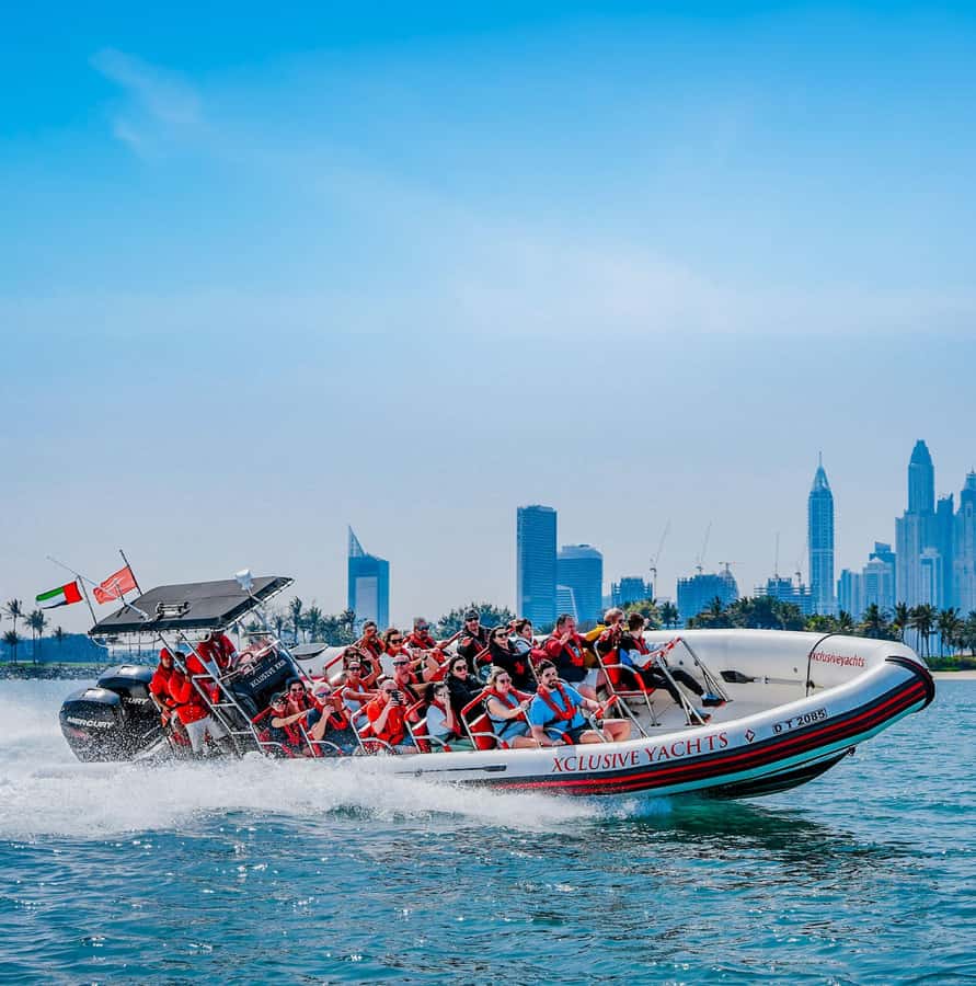 Dubai: Marina, Atlantis, Palm & Burj Al Arab Speedboat Tour - Starting at Dubai Marina