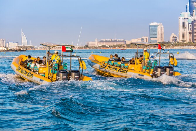 Dubai Marina Guided Sightseeing High-Speed Boat Tour - How much sightseeing fits into one hour?