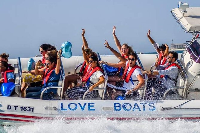Dubai Speedboat Tour, Marina, Atlantis, Palm & Burj Al Arab - The Ferris wheel and Dubai’s postcard shoreline