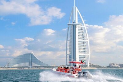 Dubai Speedboat Tour, Marina, Atlantis, Palm & Burj Al Arab