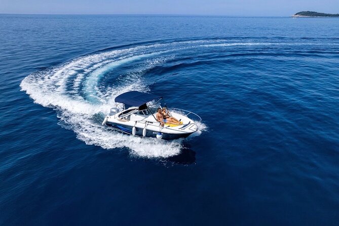 Dubrovnik Elaphiti Blue cave best offer private speedboat tour - Koločep beyond the caves
